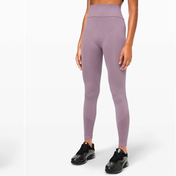 Lululemon Yoga leggings Ebb to Street Tight Frosted Mulberry size 4 - Picture 3 of 13